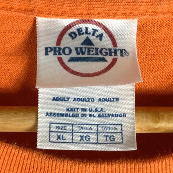 2006 Houston Dynamo VS FC Dallas Soccer T Shirt Orange XL - Picture 3 of 4